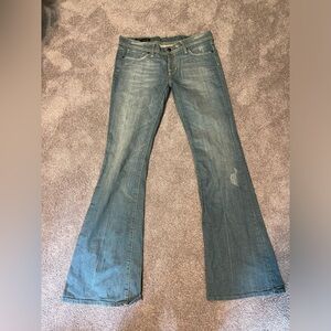 Citizens of Humanity, flare jeans, light wash, size 28, worn once